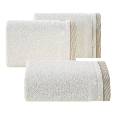 Ręcznik Abbie kremowy 100x150