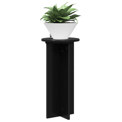 Stojak na rośliny 2 pcs Czarny 29,5 x 29,5 x 60 cm