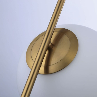 Lampa Wisząca Złota Kula Mleczna E14 Abruzzo Toscana