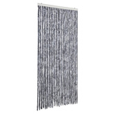 Zasłona przeciwko owadom, srebrna, 100x230 cm, szenil