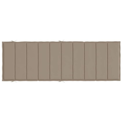 vidaXL Poduszka na leżak, taupe, 186x58x3 cm, tkanina Oxford
