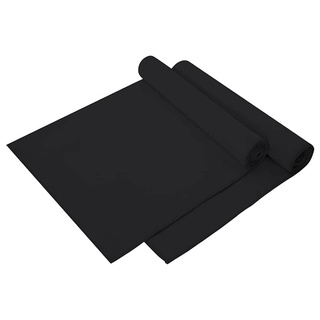 Ręczniki Sportowe 2 pcs Czarny 140 x 70 cm Poliester i poliamid