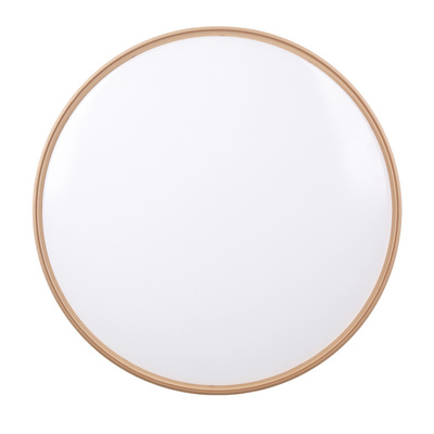 Montana Lampa sufitowa plafon biały+złoty 24w led 40 cm klosz biały