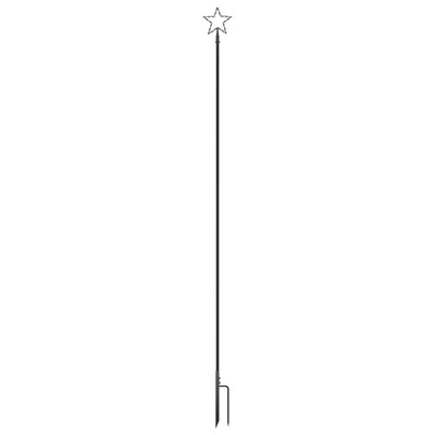 vidaXL Choinka z lampek, wewn./zewn., 576 niebieskich diod LED, 3,6 m