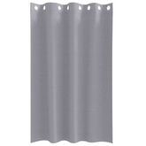 Firany blackout z kółkami 2 pcs Jasnoszary 175 x 140 cm