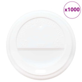 Pokrywki do kubków papierowych do kawy, Ø80 mm, 8oz, 1000 szt.