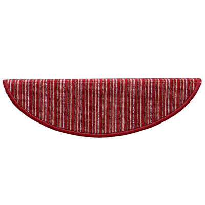 Samoprzylepne maty na schody 15 pcs Czerwony 56 x 17 x 3 cm