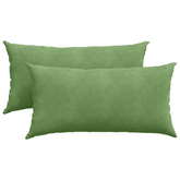 Poduszki na sofę 2 pcs Jasnozielony 80 x 40 cm