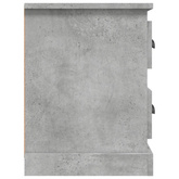 vidaXL Szafka pod TV, szarość betonu, 102x35,5x47,5 cm
