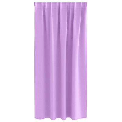 Firany blackout z kółkami 2 pcs Fioletowy 175 x 140 cm
