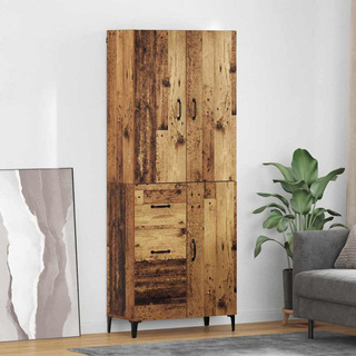 Highboard Stare drewno 69,5 x 34 x 180 cm Drewno inżynieryjne