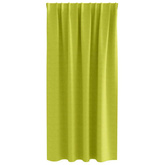 Firany blackout z kółkami 2 pcs Zielony 175 x 140 cm Poliester