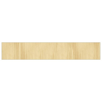 Dywan prostokątny, jasny naturalny, 70x400 cm, bambusowy vidaXL