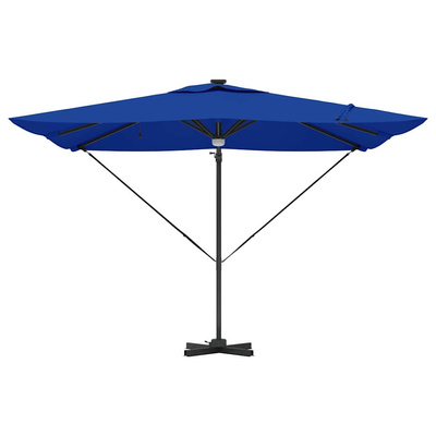 Parasol Roma Niebieski 286 x 284 x 270 cm Aluminium i Poliester