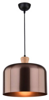 LAMPA SUFITOWA WISZĄCA CANDELLUX DICTORIA 31-58447   E27 BRĄZOWY