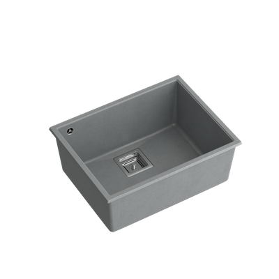 DAVID 50 GraniteQ silver stone/elementy stalowe