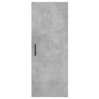 vidaXL Szafka wisząca, szarość betonu, 34,5x34x90 cm wariant 5