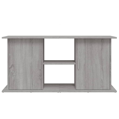 vidaXL Szafka pod akwarium, szary dąb sonoma, 121x41x58 cm