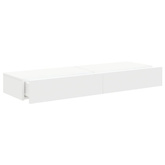 vidaXL Szafki telewizyjne z LED, 2 szt., białe, 60x35x15,5 cm