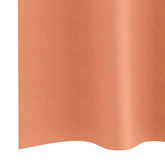 Firany blackout z kółkami 2 pcs terakota 245 x 140 cm Poliester