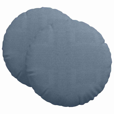Poduszki na siedziska 2 pcs Niebieski ?60 x 21 cm