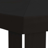 Pokrycie altany 6 x 3 m Czarny Poliester 190 gsm