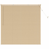 Żaluzja wenecka Jasnobrązowy ze wzorem 150 x 160 cm 25 mm PVC