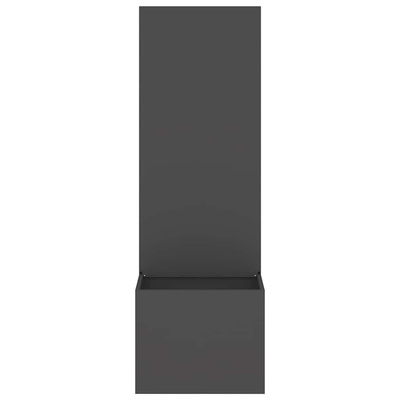 Ekran zapewniający prywatność w ogrodzie Czarny 50 x 150 cm