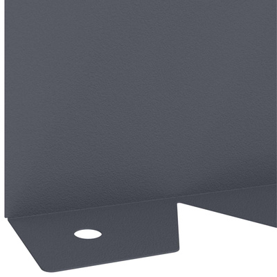 Krawężnik do trawnika 20 szt. 102 x 10 x 4 cm Stal antracytowy