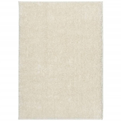 vidaXL Dywan ISTAN z długim runem, połyskujący, kremowy, 200x280 cm