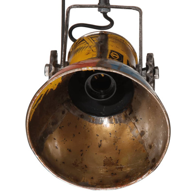 Lampa wisząca, 25 W, wielokolorowa, 30x30x100 cm, E27