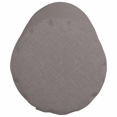 Poduszki Wałkowe 2 pcs Ciemnoszary ? 25 x 70 cm tkanina