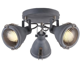 Lampa sufitowa szara regulowana 3xE14 Crodo 98-71132