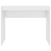 vidaXL Biurko, białe z połyskiem, 90x40x72 cm, materiał drewnopochodny