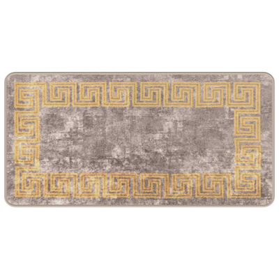 Chodnik dywanowy MARSA Szary 50 x 100 cm Poliester i PVC