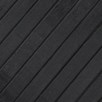 vidaXL Dywan prostokątny, szary, 80x500 cm, bambusowy