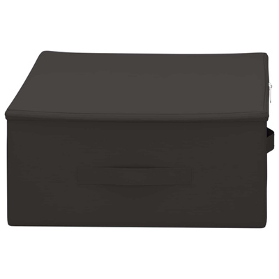 Skrzynia do przechowywania 24 pcs antracytowy 70 x 40 x 18 cm