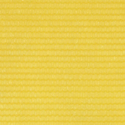 Parawan balkonowy, żółty, 90x500 cm, HDPE