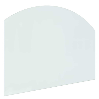 Szklana płyta kominkowa przezroczysty 80 x 60 cm Szkło