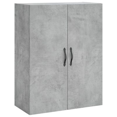 vidaXL Szafka wisząca, szarość betonu, 69,5x34x90 cm wariant 8