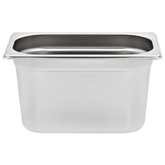 Pojemniki gastronomiczne 4 szt. GN 1/4, 150 mm, stal nierdzewna