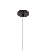 Lampa wisząca z abażurem Africa beżowo-biała do sypialni E27