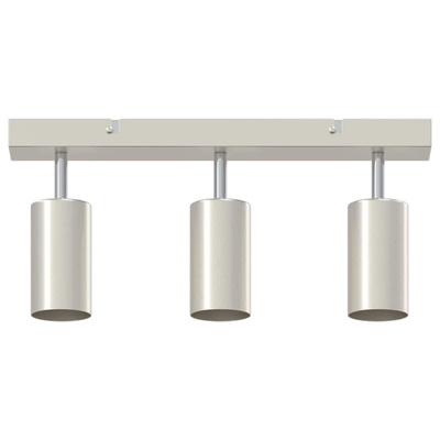 Reflektor sufitowy Z reflektorami Nikiel 38 x 6 x 16 cm Metal