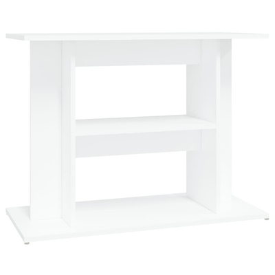 Szafka pod akwarium, biała, 80x35x60 cm