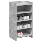 Szafka na buty z przechowywaniem Betonowy szary 48 x 36 x 92 cm