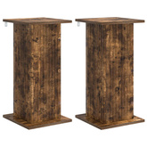 Stojak na rośliny 2 pcs Dąb wędzony 30,5 x 30 x 60,5 cm