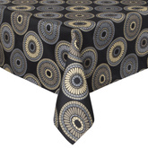 Obrus Garden czarny 140x220