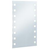 vidaXL Ścienne lustro łazienkowe z LED, 60 x 100 cm