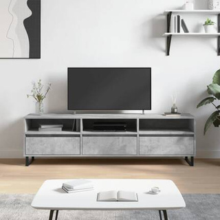 vidaXL Szafka pod TV, szarość betonu, 150x30x44,5 cm