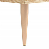 vidaXL Biurko, dąb sonoma, 140x50x75 cm, materiał drewnopochodny model standard